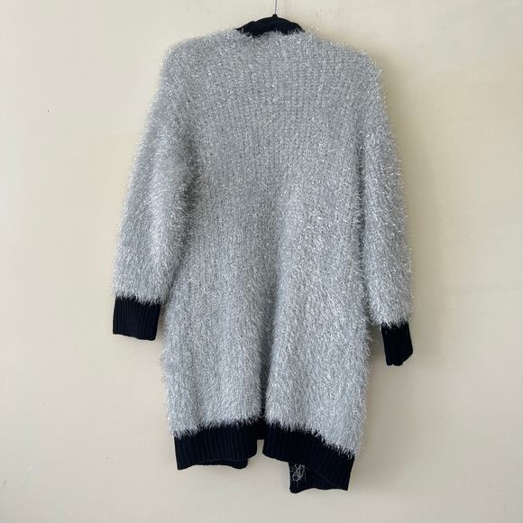 By Anthropologie Tinsel Varsity Cardigan Sweater One Size - Picture 9 of 10